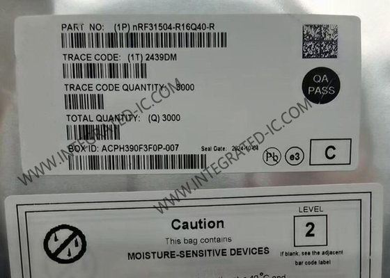 NRF31504-R16Q40 ইন্টিগ্রেটেড সার্কিট চিপ উচ্চ কার্যকারিতা 2.4GHz RF SoC QFN40 প্যাকেজ
