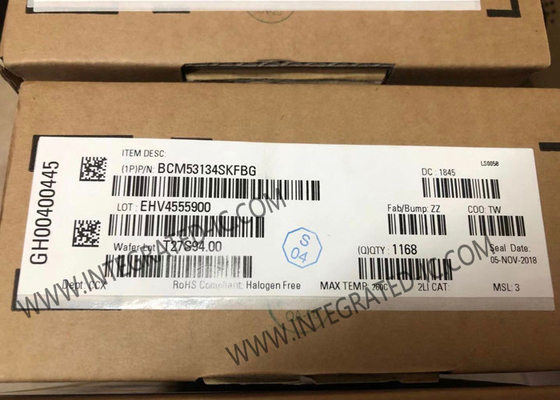 BCM53134SKFBG ইথারনেট আইসি ছয় পোর্ট আল্ট্রা লো পাওয়ার গিগাবিট ইথারনেট সুইচ
