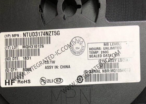 NTUD3174NZT5G ইন্টিগ্রেটেড সার্কিট চিপ 20V 280mA ডুয়াল এন-চ্যানেল MOSFET ট্রানজিস্টর