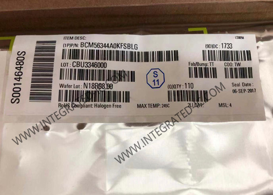 BCM56344A0KFSBLG ইথারনেট আইসি 40GE ইথারনেট চিপ 12X10GE যোগাযোগ এবং নেটওয়ার্কিং আইসি