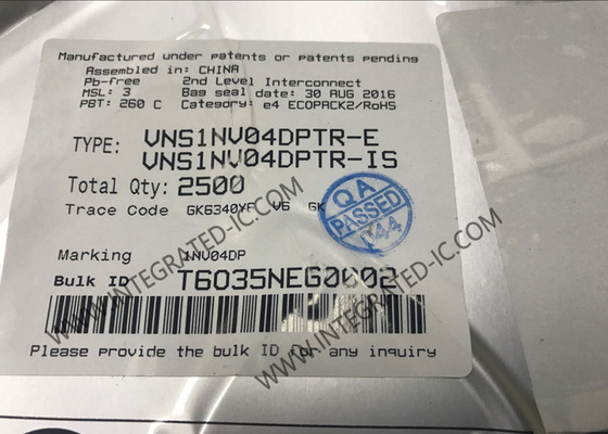 VNS1NV04DPTR ইন্টিগ্রেটেড সার্কিট চিপ 40V 1.7A সম্পূর্ণ স্বয়ংক্রিয়ভাবে সুরক্ষিত পাওয়ার MOSFET গেট ড্রাইভার