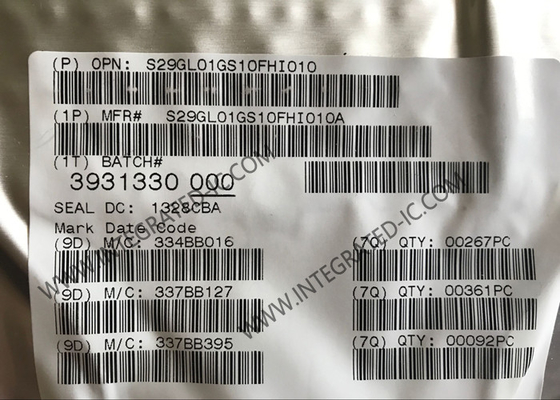 S29GL01GS10FHI010 মেমরি আইসি চিপ 1Gbit Parallel MIRRORBITTM Eclipse NOR ফ্ল্যাশ মেমরি আইসি