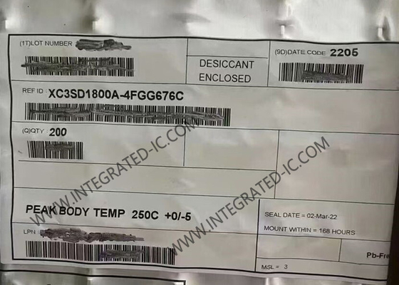 XC3SD1800A-4FGG676C ফিল্ড প্রোগ্রামযোগ্য গেট অ্যারে FBGA-676 স্পার্টান®-3A DSP FPGA IC
