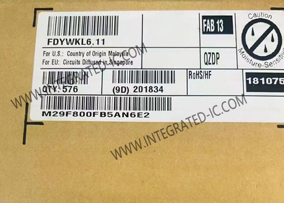 M29F800FB5AN6E2 মেমরি আইসি চিপ 8Mbit সমান্তরাল NOR ফ্ল্যাশ এমবেডেড মেমরি TSOP-48