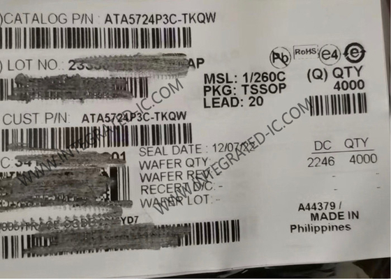 ATA5724P3C-TKQW ওয়্যারলেস কমিউনিকেশন মডিউল মাল্টি-চিপ PLL রিসিভার TSSOP-20 প্যাকেজ