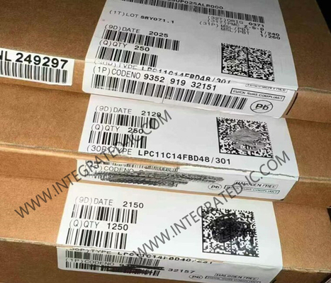 LPC11C14FBD48/301 মাইক্রোকন্ট্রোলার MCU 32-বিট সিঙ্গল-কোর এআরএম কর্টেক্স-এম0 MCU LQFP-48