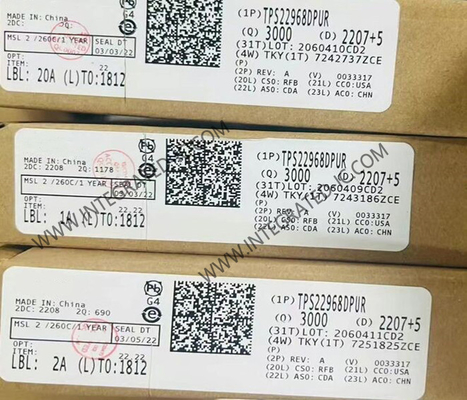 TPS22968DPUR ইন্টিগ্রেটেড সার্কিট চিপ ডুয়াল চ্যানেল লোড সুইচ WSON-14 পাওয়ার সুইচ