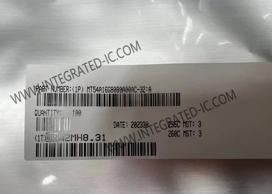 MT54A16G8080A00AC-32:একটি মেমরি আইসি চিপ 128Gbit 8 চ্যানেল উচ্চ ব্যান্ডউইথ ড্রাম মেমরি ইসিসি সহ