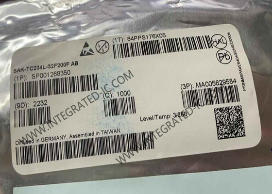 SAK-TC234L-32F200F AB মাইক্রোকন্ট্রোলার MCU 32-বিট মাইক্রোকন্ট্রোলার IC TQFP-144