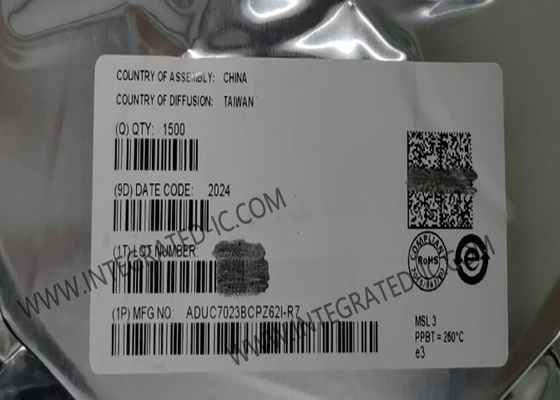 ADUC7023BCPZ62I মাইক্রোকন্ট্রোলার এমসিইউ উন্নত আইআরকিউ হ্যান্ডলার সহ নির্ভুলতা অ্যানালগ মাইক্রোকন্ট্রোলার