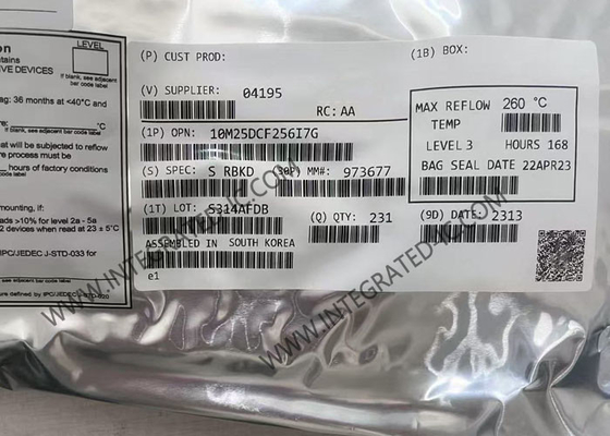 ফিল্ড প্রোগ্রামযোগ্য গেট অ্যারে 10M25DCF256I7G 450MHz ফিল্ড প্রোগ্রামযোগ্য গেট অ্যারে আইসি