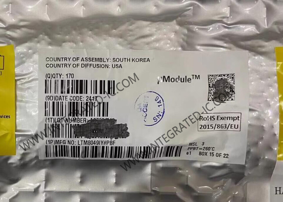 ইন্টিগ্রেটেড সার্কিট চিপ LTM8049IY 2 আউটপুট সুইচিং ভোল্টেজ নিয়ন্ত্রক BGA77