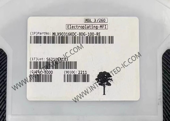 সেন্সর আইসি MLX90316KDC-BDG-100-RE হল ইফেক্ট রোটারি পজিশন সেন্সর আইসি 8-SOIC