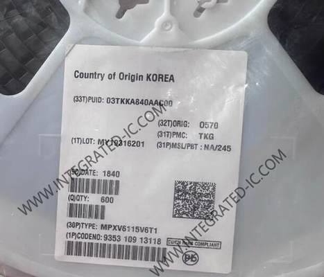 MPXV6115V6T1 সেন্সর IC -115 থেকে 0 kPa পরিমাপ এবং পরম চাপ সেন্সর SOP-8