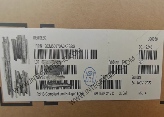 BCM56870A0KFSBG ইথারনেট আইসি 3.2 Tb/S প্রোগ্রামযোগ্য মাল্টিলেয়ার সুইচ আইসি