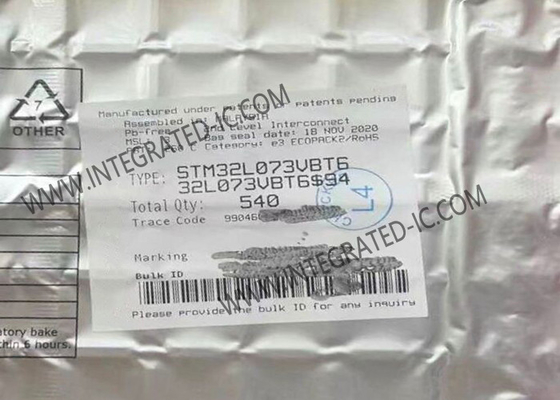 STM32L073VBT6 মাইক্রোকন্ট্রোলার MCU 32MHz 32-বিট একক কোর মাইক্রোকন্ট্রোলার IC LQFP100