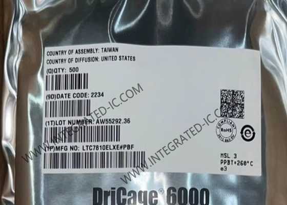 ইন্টিগ্রেটেড সার্কিট চিপ LTC7810ELXE 105kHz থেকে 780kHz বাক রেগুলেটর আইসি LQFP48