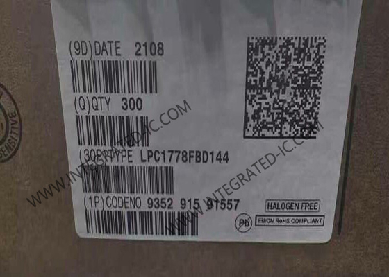LPC1778FBD144 মাইক্রোকন্ট্রোলার MCU 32-বিট এআরএম কর্টেক্স এম 3 মাইক্রোকন্ট্রোলার LQFP144