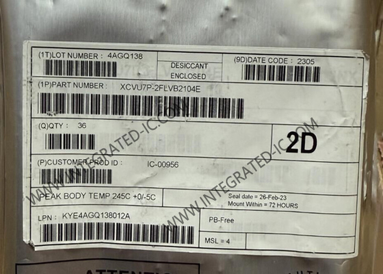 ফিল্ড প্রোগ্রামযোগ্য গেট অ্যারে XCVU7P-2FLVB2104E 24.1Mbit ভার্টেক্স আল্ট্রাস্কেল প্রোগ্রামযোগ্য লজিক আইসি