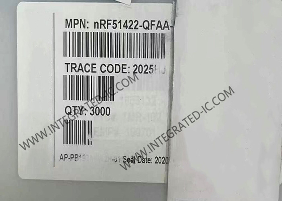 NRF51422-QFAA BT IC Multiprotocol BT কম শক্তি এবং 2.4GHz সিস্টেম অন চিপ