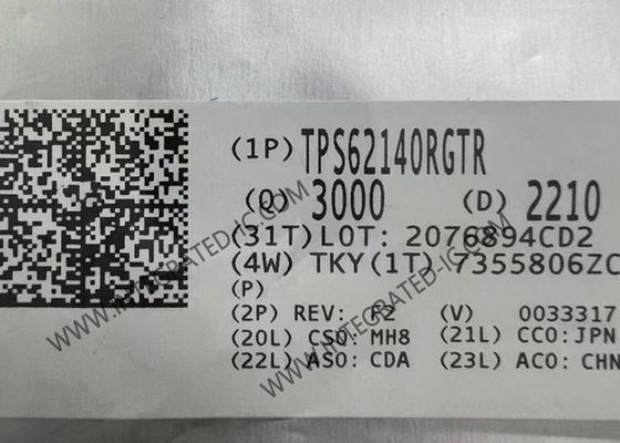 TPS62140RGTR ইন্টিগ্রেটেড সার্কিট চিপ 3V থেকে 17V 2A স্টেপ-ডাউন কনভার্টার VQFN-16