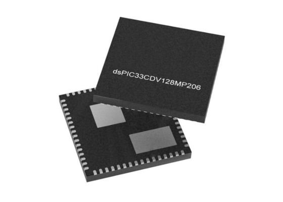 DSPIC33CDV128MP206-I/M9 মাইক্রোকন্ট্রোলার MCU মোটর কন্ট্রোল DSC 16-বিট ইন্টিগ্রেটেড মোটর ড্রাইভার