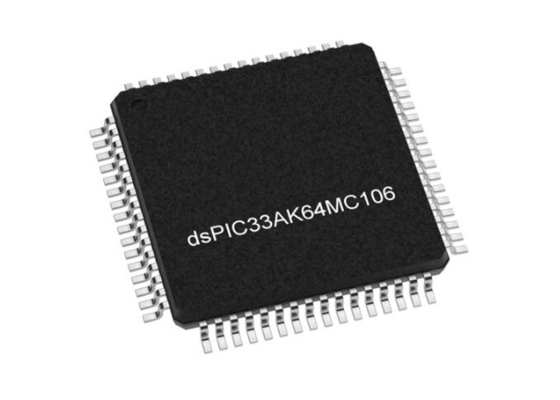 DSPIC33AK64MC106-E/PT মাইক্রোকন্ট্রোলার MCU ডিজিটাল সিগন্যাল কন্ট্রোলার 32-বিট সিঙ্গল-কোর ডিএসসি