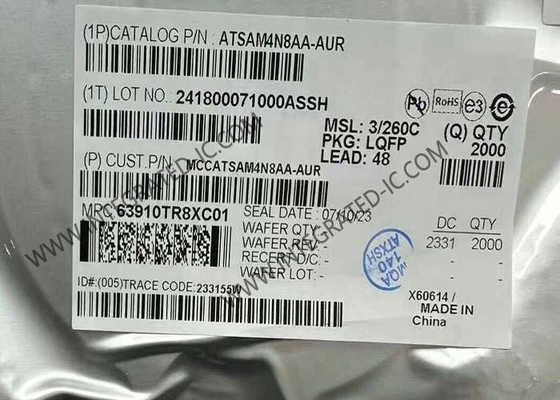 ATSAM4N8AA-AUR মাইক্রোকন্ট্রোলার MCU উচ্চ পারফরম্যান্স 32-বিট এআরএম কর্টেক্স-এম 4 মাইক্রোকন্ট্রোলার