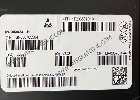 আইপিজি২০এন০৪এস৪এল-১১ ইন্টিগ্রেটেড সার্কিট চিপ অটোমোটিভ ডুয়াল এন-চ্যানেল অপটিমোস-টি২ পাওয়ার ট্রানজিস্টর টিডিএসএন-৮