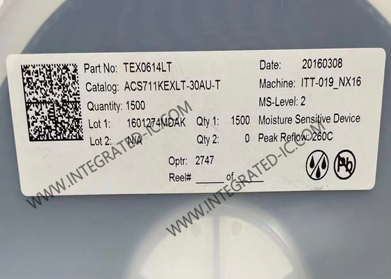 ACS711KEXLT-30AU সেন্সর IC 30A হল ইফেক্ট লিনিয়ার কারেন্ট সেন্সর QFN12