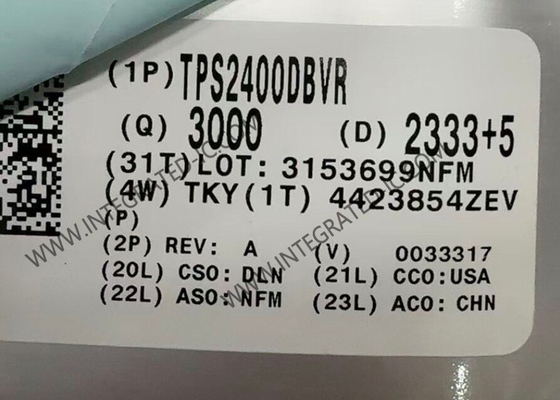 TPS2400DBVR ইন্টিগ্রেটেড সার্কিট চিপ 5.5V ওভারভোল্টেজ সুরক্ষা নিয়ামক 100V ইনপুট ট্রানজিয়েন্ট সুরক্ষা সহ