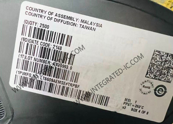 LT8609AEMSE ইন্টিগ্রেটেড সার্কিট চিপ 42V 3A সিঙ্ক্রোন স্টেপ ডাউন নিয়ন্ত্রক MSOP10