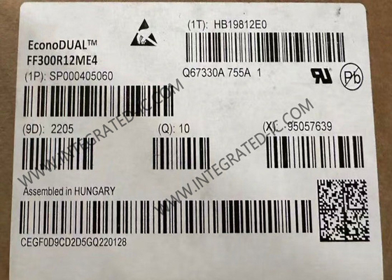 FF300R12ME4 অটোমোটিভ আইজিবিটি মডিউল 1200V 300A হাফ ব্রিজ ডুয়াল আইজিবিটি মডিউল
