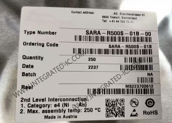 ওয়্যারলেস কমিউনিকেশন মডিউল SARA-R500S-01B 2.1GHz 23dBm LTE-M এবং NB-IoT মডিউল