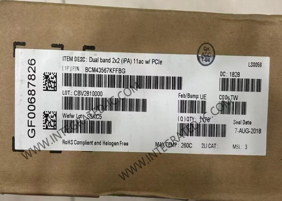BCM43567KFFBG ওয়্যারলেস কমিউনিকেশন মডিউল 802.11ac ওয়্যারলেস নেটওয়ার্ক অ্যাডাপ্টার