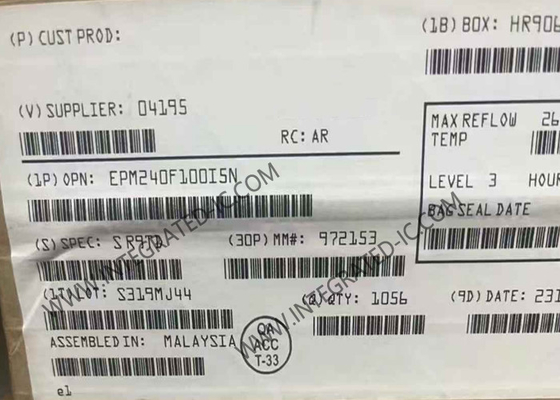 EPM240F100I5N ফিল্ড প্রোগ্রামযোগ্য গেট অ্যারে MAX II জটিল প্রোগ্রামযোগ্য লজিক ডিভাইস 100-FBGA