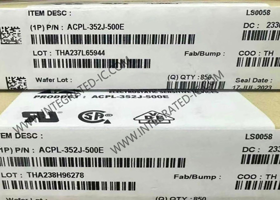 ACPL-352J-500E ইন্টিগ্রেটেড সার্কিট চিপ গেট ড্রাইভ অপটোকপলার 5A লজিক আউটপুট অপটোকপলার