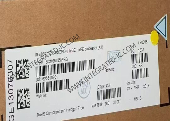 BCM68485IFBG ইন্টিগ্রেটেড সার্কিট চিপ নেটওয়ার্ক প্রসেসর IC BGA প্যাকেজ