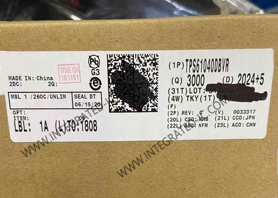 TPS61040DBVR ইন্টিগ্রেটেড সার্কিট চিপ 28V 400mA সুইচ বুস্ট কনভার্টার এলসিডি এবং হোয়াইট এলইডি অ্যাপ্লিকেশনের জন্য