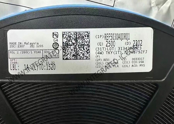 REF5030AQDRQ1 ইন্টিগ্রেটেড সার্কিট চিপ অটোমোটিভ কম গোলমাল খুব কম ড্রিফট যথার্থতা ভোল্টেজ রেফারেন্স
