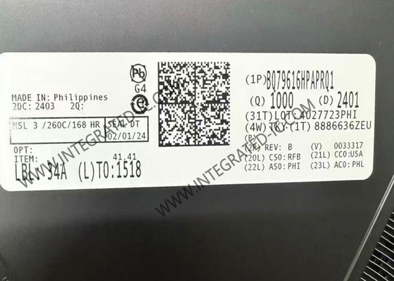 BQ79616HPAPRQ1 ইন্টিগ্রেটেড সার্কিট চিপ অটোমোটিভ প্রিসিশন ব্যাটারি মনিটর HTQFP-64 প্যাকেজ