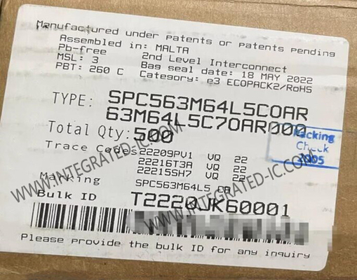 SPC563M64L5COAR মাইক্রোকন্ট্রোলার MCU অটোমোটিভ পাওয়ার ট্রেন অ্যাপ্লিকেশনগুলির জন্য 32-বিট পাওয়ার আর্কিটেকচার MCU
