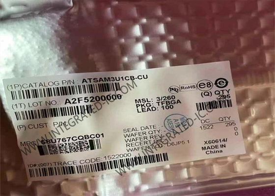 ATSAM3U1CB-CU মাইক্রোকন্ট্রোলার MCU 96MHz ARM Cortex M3 মাইক্রোকন্ট্রোলার 32Bit MCU
