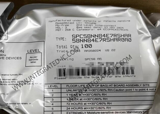 মাইক্রোকন্ট্রোলার এমসিইউ SPC58NN84E7RSHAR 6MB পর্যন্ত ফ্ল্যাশ SPC58 মাইক্রোকন্ট্রোলার 200MHz
