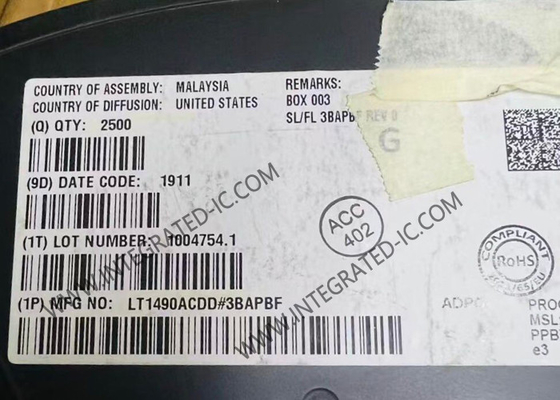 LT1490ACDD ইন্টিগ্রেটেড সার্কিট চিপ অপারেশনাল এম্প্লিফায়ার DFN8 লিনিয়ার এম্প্লিফায়ার