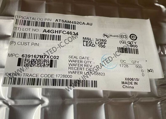 ATSAM4S2CA-AU মাইক্রোকন্ট্রোলার MCU 32-বিট সিঙ্গল-কোর 120MHz ARM কর্টেক্স-এম 4 মাইক্রোকন্ট্রোলার