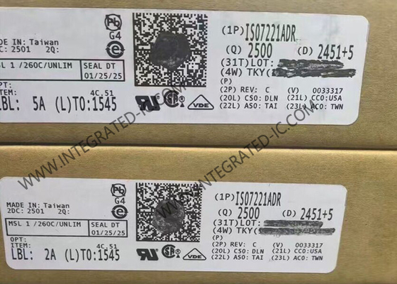 ISO7221ADR ইন্টিগ্রেটেড সার্কিট চিপ 2500Vrms ডুয়াল চ্যানেল ডিজিটাল আইসোলেটর SOIC8