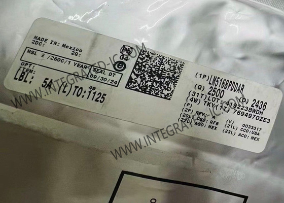 ইন্টিগ্রেটেড সার্কিট চিপ LM5168PDDAR 300mA ফ্লাই-বাক ক্ষমতা সহ ডিসি-ডিসি রূপান্তরকারী