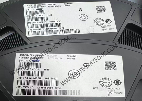 LT3598EUF ইন্টিগ্রেটেড সার্কিট চিপ 6-স্ট্রিং LED ড্রাইভার IC 30mA LED লাইটিং ড্রাইভার IC
