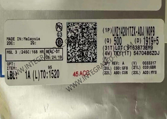 LMZ14201TZX-ADJ ইন্টিগ্রেটেড সার্কিট চিপ ১এ সিম্পল সুইচার পাওয়ার মডিউল TO-PMOD-7